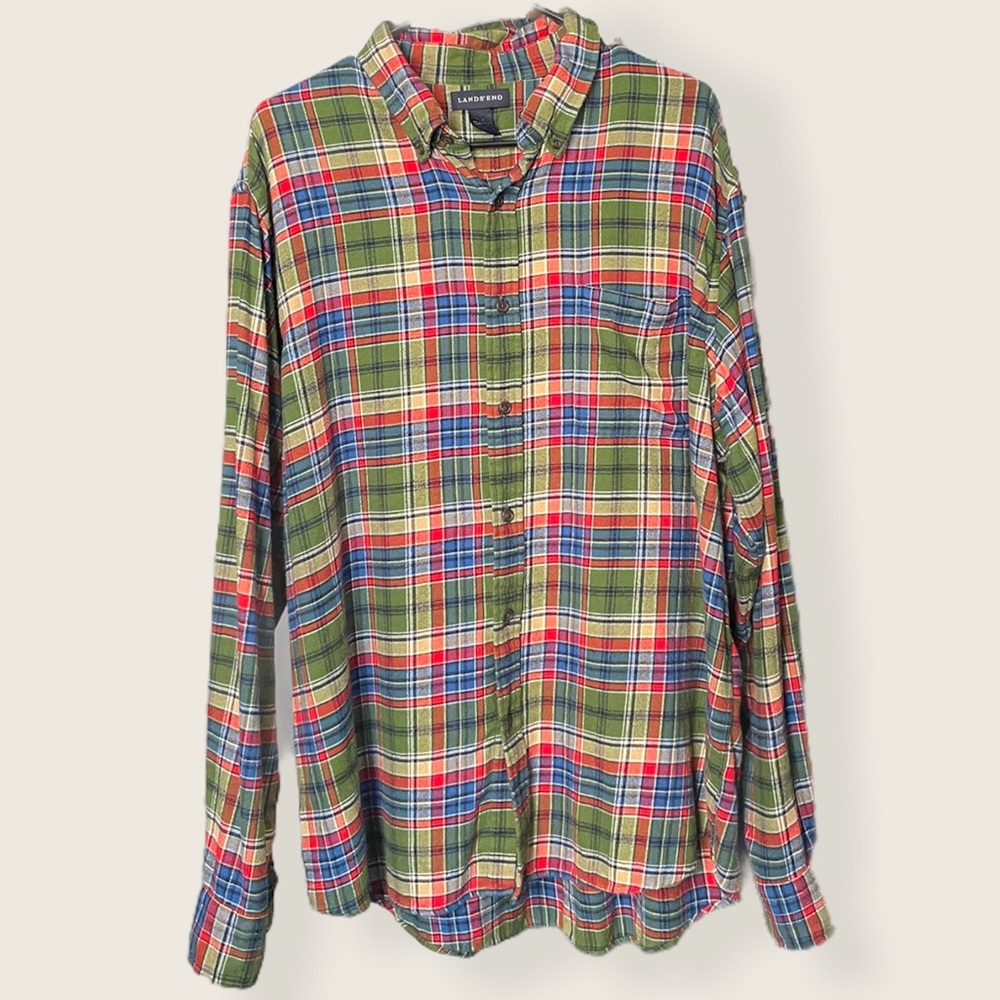land’s end flannel